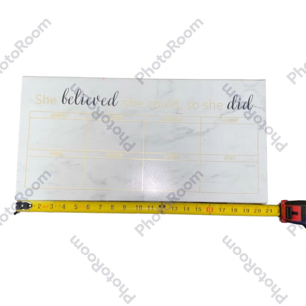 Week dry erase board